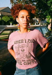 Bury Me Among the Cacti Tee by kaeraz arizona cactus cowgirl