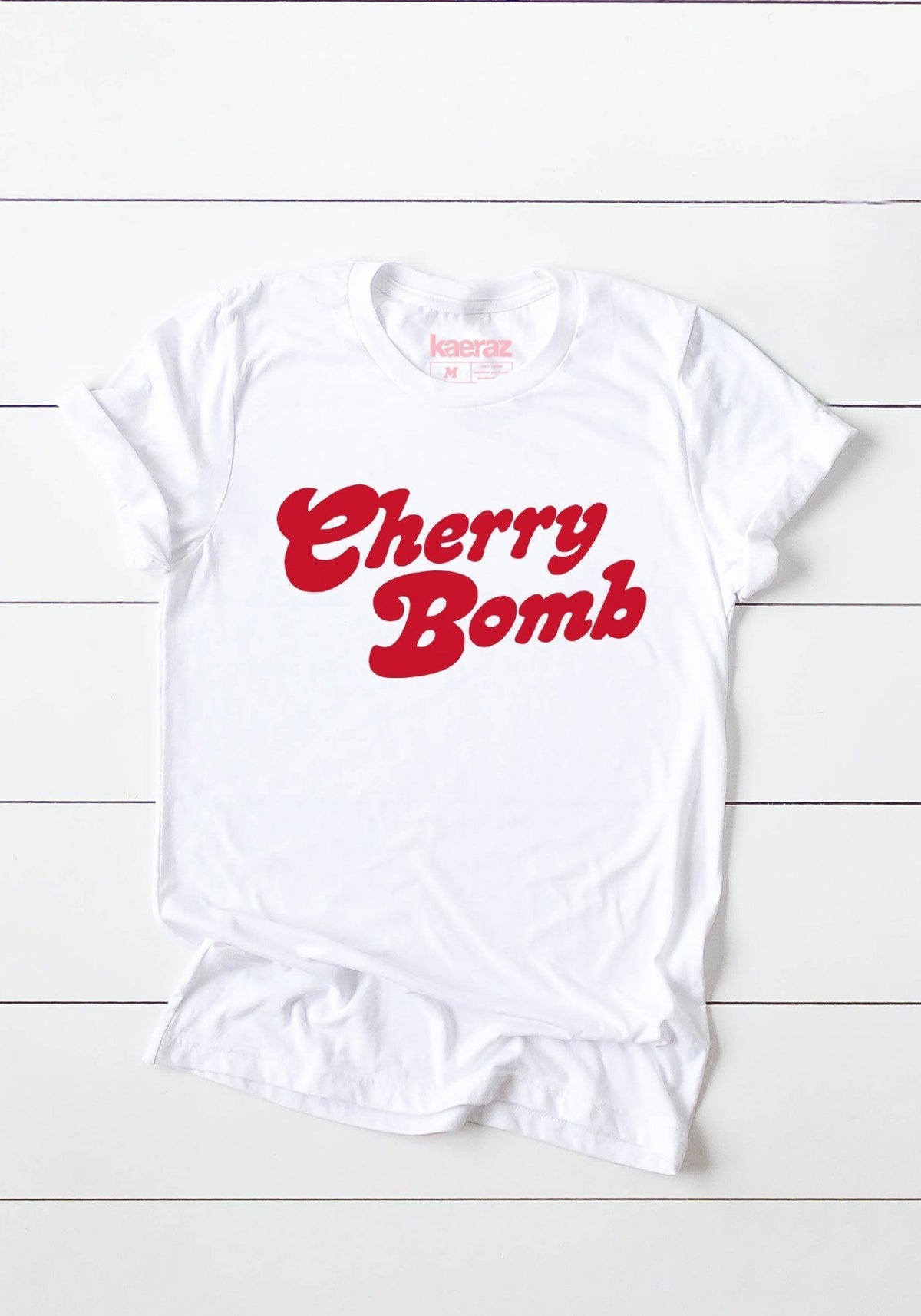 Cherry Bomb Tee | by kaeraz | Girl Gang Tees Vintage Style Shirts ⚡ Southwest Tees