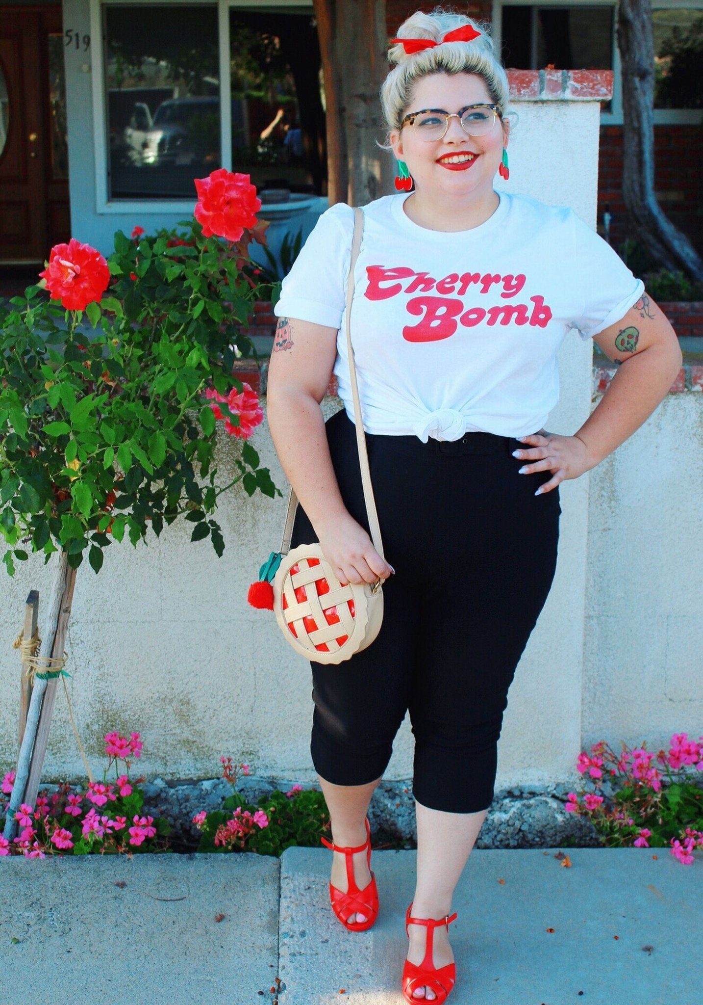 Cherry Bomb Tee by kaeraz 70's 70s aesthetic 70s style