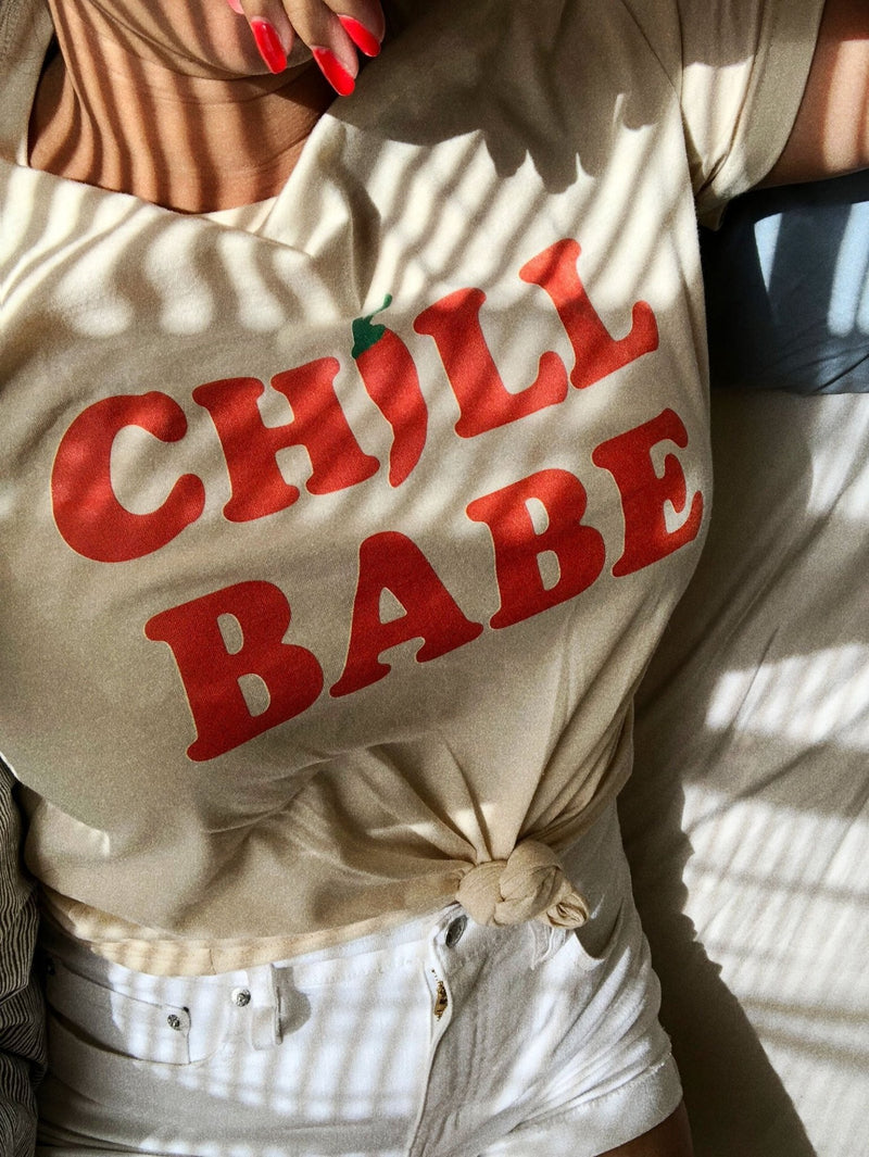 Chill Babe Tee by kaeraz arizona chili pepper cowgirl tee
