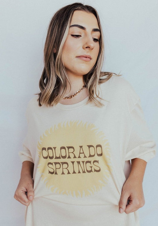 Colorado Springs Tee by kaeraz colorado colorado gifts denver