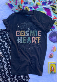 Cosmic Heart Tee by kaeraz 70s astronomy cosmos