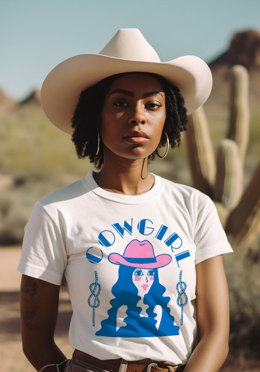 Cowgirl Dollie Tee by kaeraz 60s babydoll country