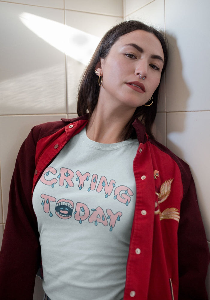 Crying Today Tee by kaeraz cry crying emotional