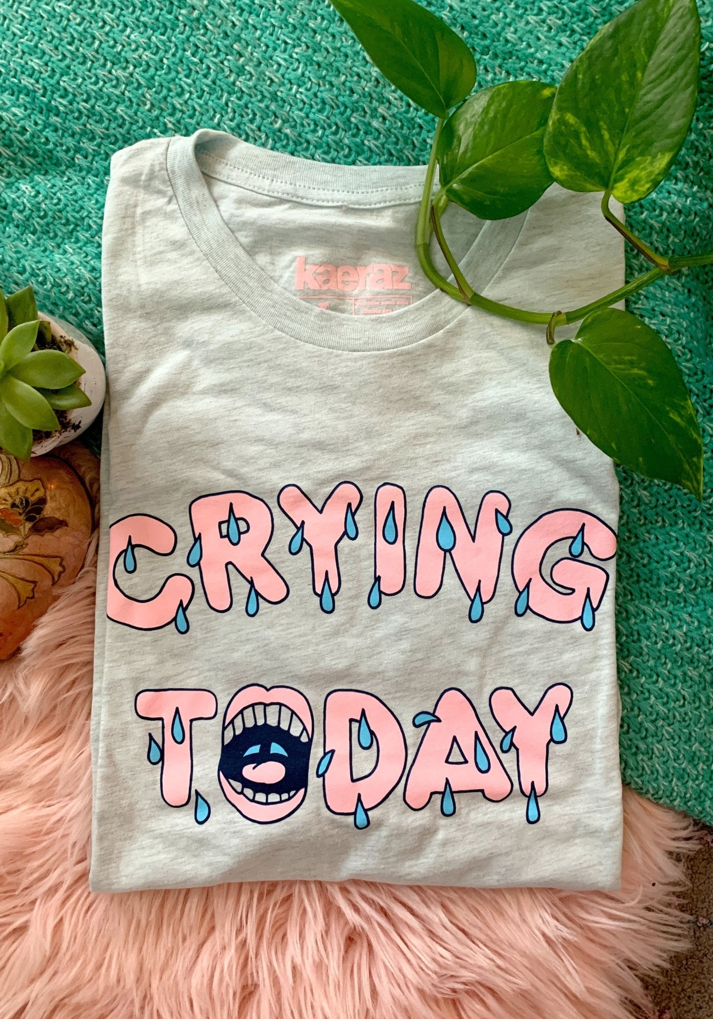 Crying Today Tee by kaeraz cry crying emotional