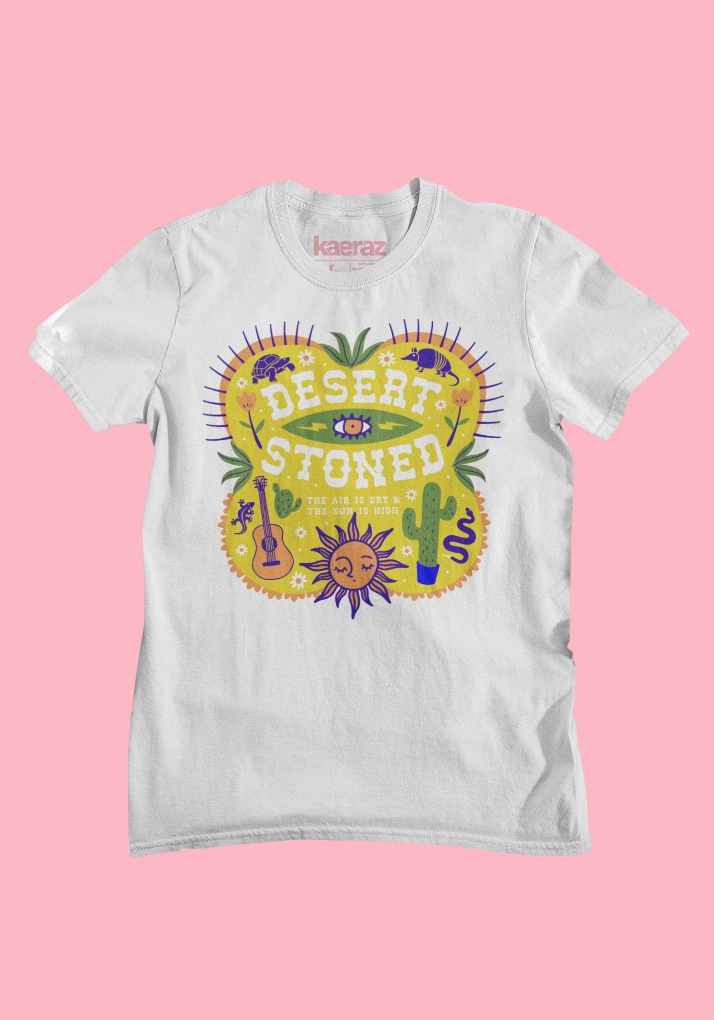 Desert Stoned Tee by kaeraz 90s armadillo boot