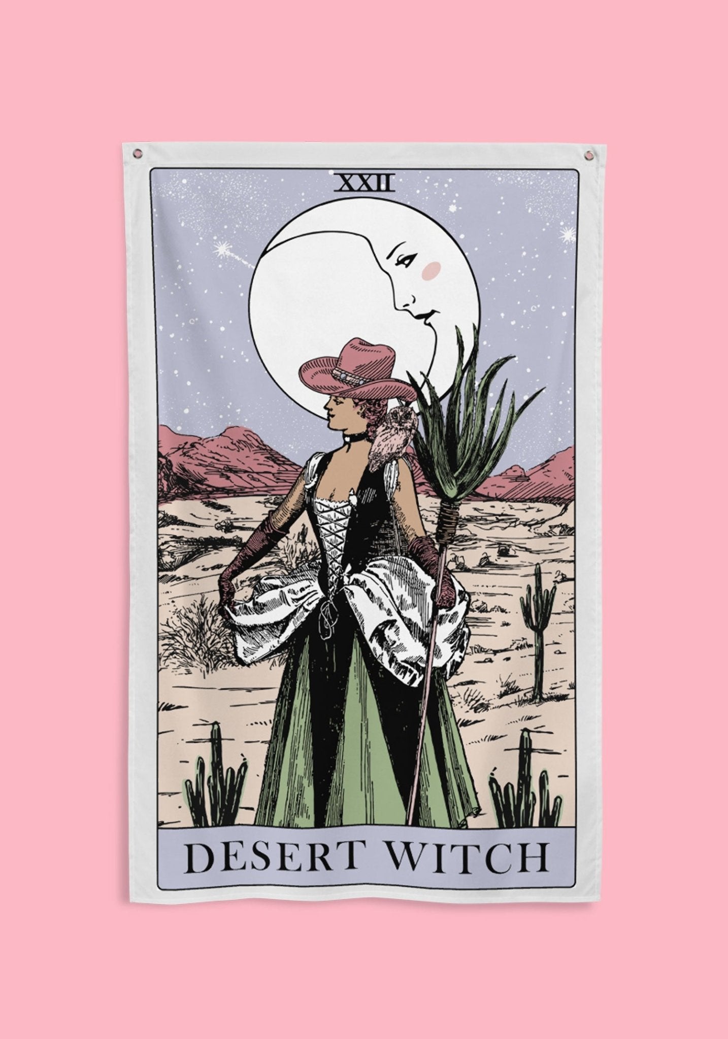 Desert Witch Wall Tapestry by kaeraz Womens Gifts for Her Home