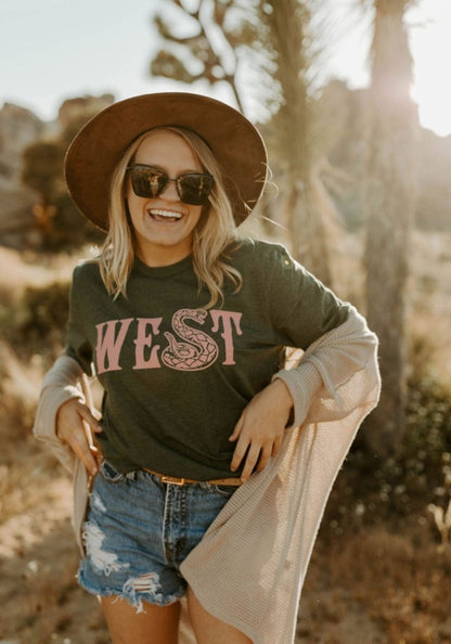 Diamond West Tee by kaeraz arizona cowboy cowboy tee