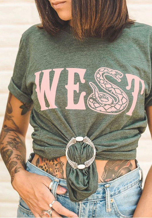 Diamond West Tee by kaeraz arizona cowboy cowboy tee