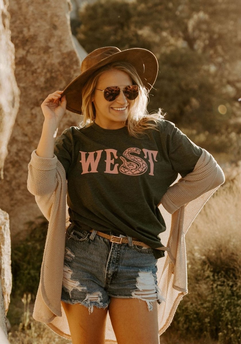 Diamond West Tee by kaeraz arizona cowboy cowboy tee