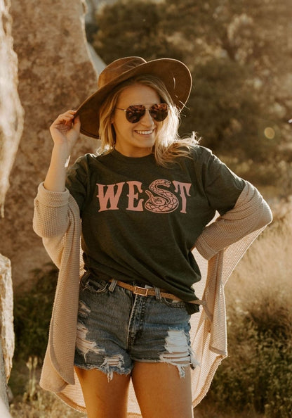 Diamond West Tee by kaeraz arizona cowboy cowboy tee