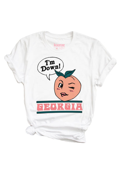 Down In Georgia Tee by kaeraz 70s 80s atl