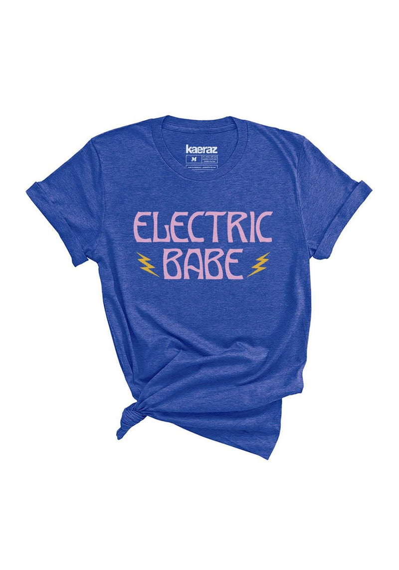 Electric Babe Tee by kaeraz 70's 70s aesthetic 70s style