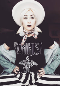 Feminist Song Band Tee by kaeraz 70s 70s rock 70s shirt