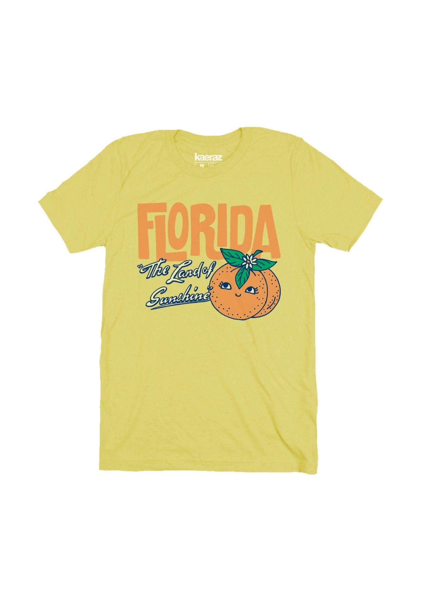 Orange and yellow graphic hot sale tee