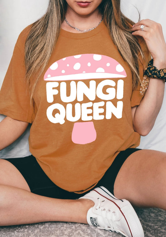 Fungi Queen Tee by kaeraz burger king burger queen crunchy