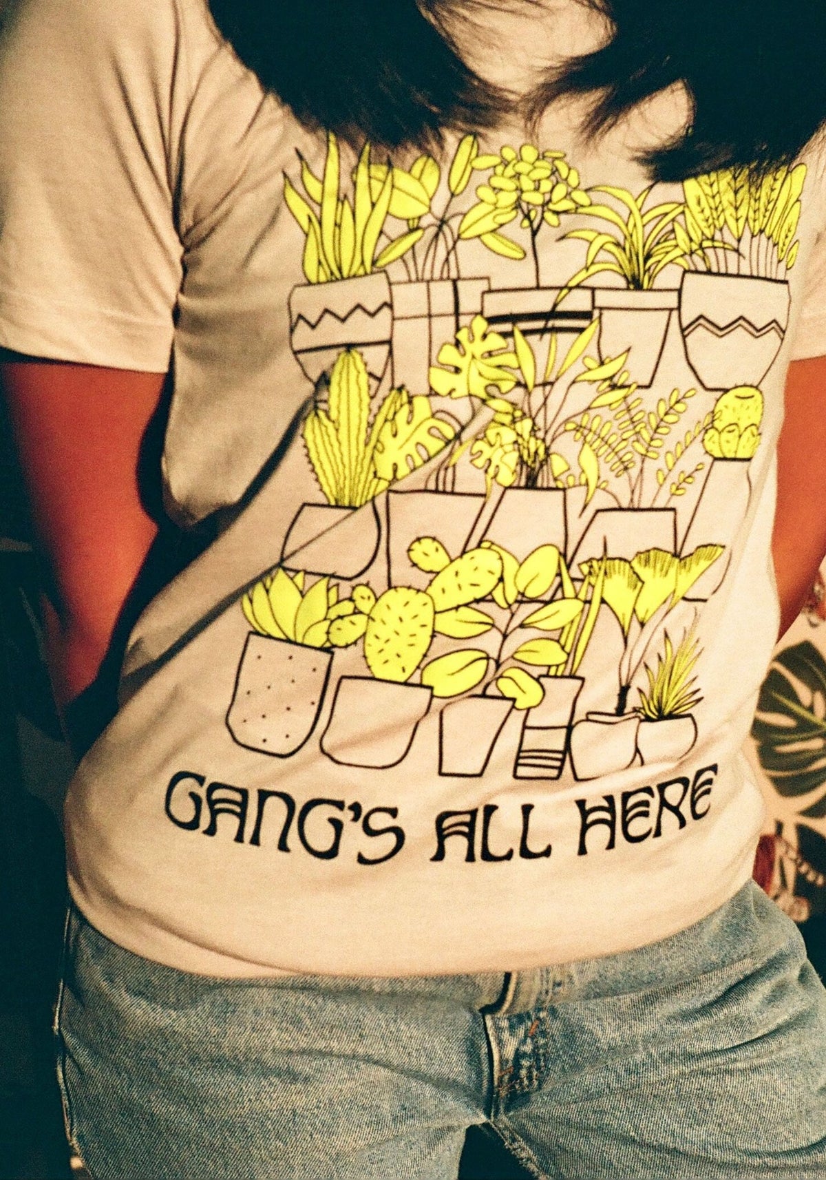 Gang's All Here Tee by kaeraz green thumb nature plant
