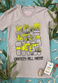 Gang's All Here Tee by kaeraz green thumb nature plant