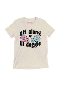 Git Along Lil Doggie Tee by kaeraz cowboy cowboy hat cowgirl