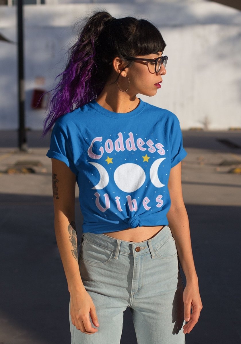 Goddess Vibes Tee by kaeraz 70s coven full moon