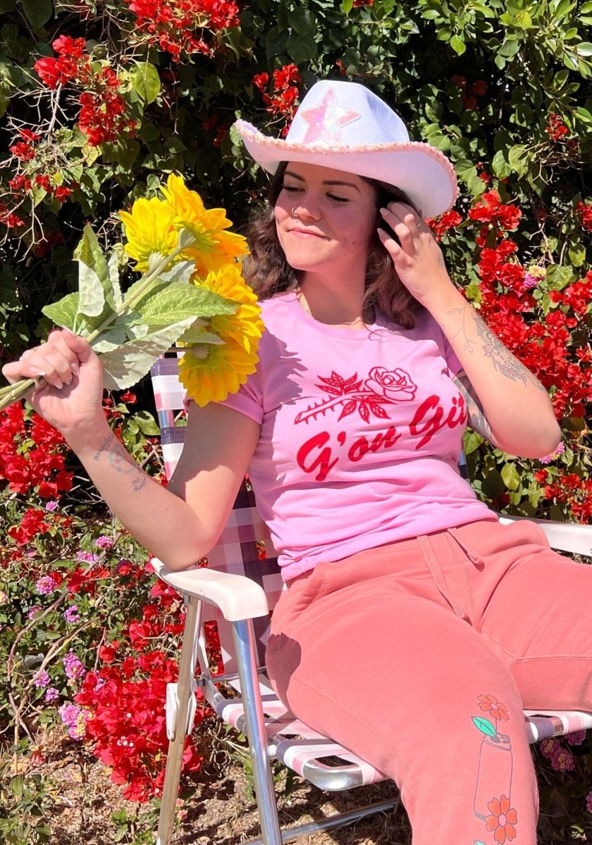 G'on Git Tee by kaeraz country cowgirl get outta here