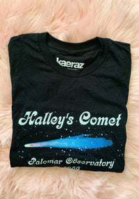 Halley's Comet Tee by kaeraz 70s shirt 70s shirt women 70s t shirt