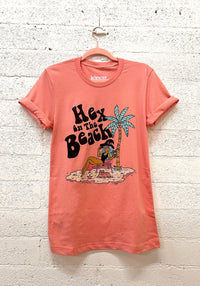 Hex On The Beach Tee by kaeraz beach cat ocean