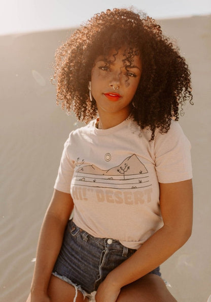 Hi! Desert Tee by kaeraz arizona cactus shirt cowgirl tee