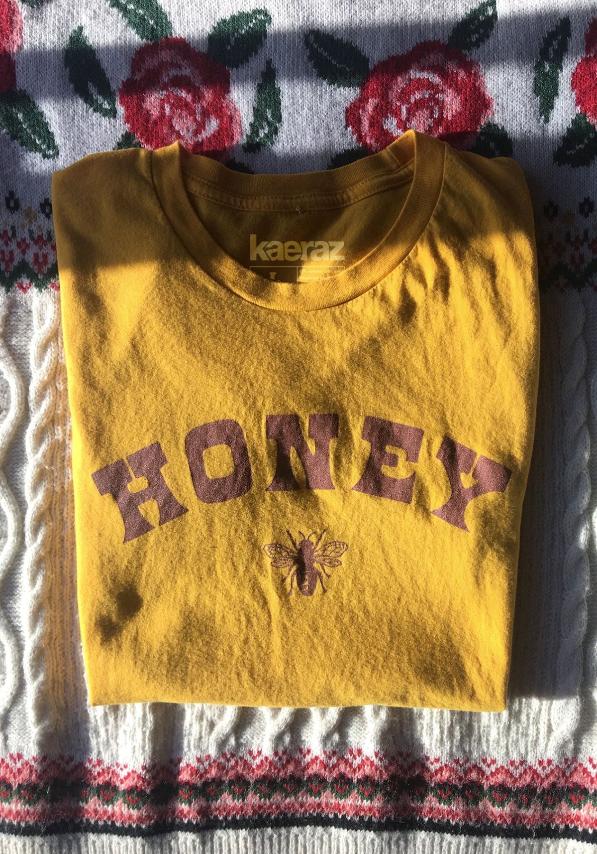 Honey Bee Tee by kaeraz bee shirt women bee tshirt bee's knees