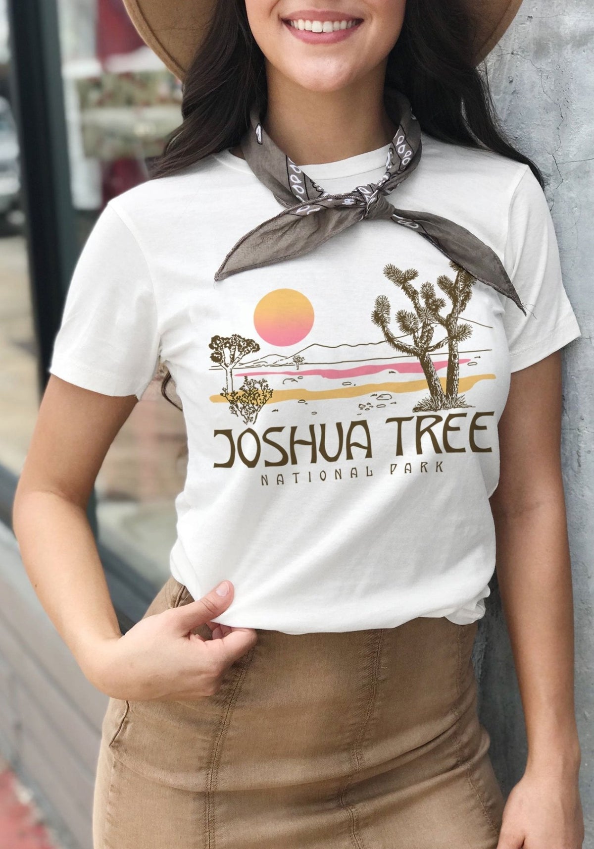 Joshua Tree Tee by kaeraz, Womens Graphic Tees