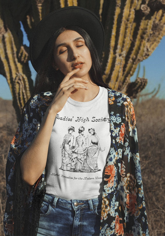 Ladies' High Society Tee by kaeraz blunt cannabis get high