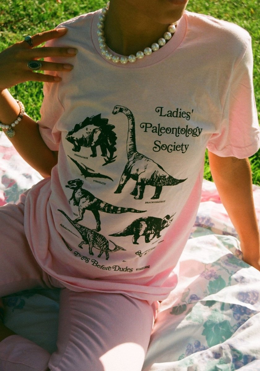 Ladies' Paleontology Society Tee by kaeraz 60s 70s 70s shirt