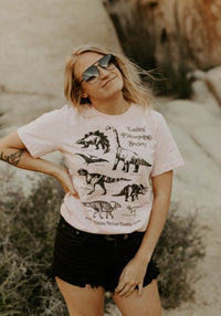 Ladies' Paleontology Society Tee by kaeraz 60s 70s 70s shirt