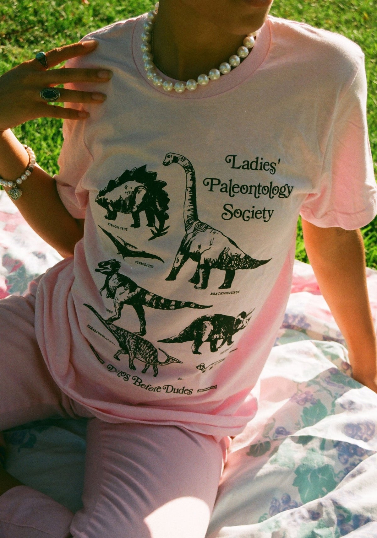 Ladies' Paleontology Society Tee by kaeraz 60s 70s 70s shirt