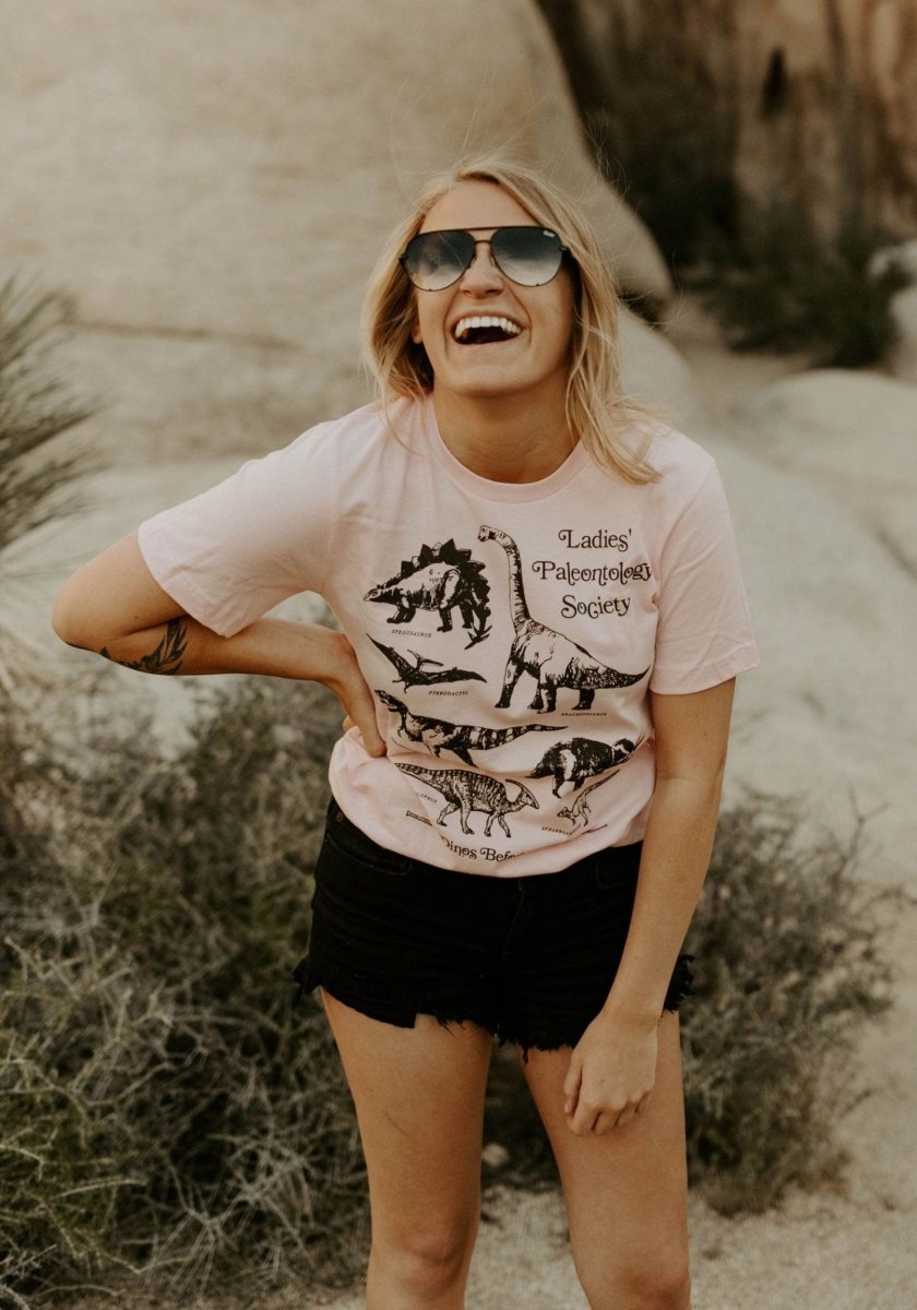 Ladies' Paleontology Society Tee by kaeraz 60s 70s 70s shirt
