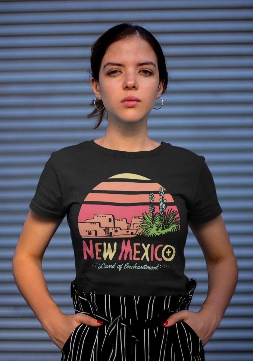 Land of Enchantment Tee by kaeraz cactus desert land of enchantment