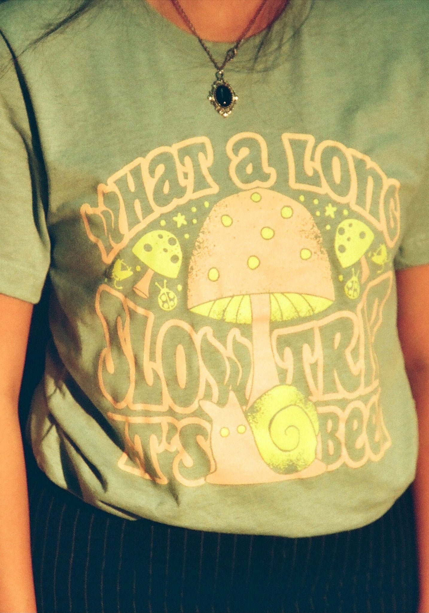 Long Slow Trip Tee by kaeraz 60s 70s bugs