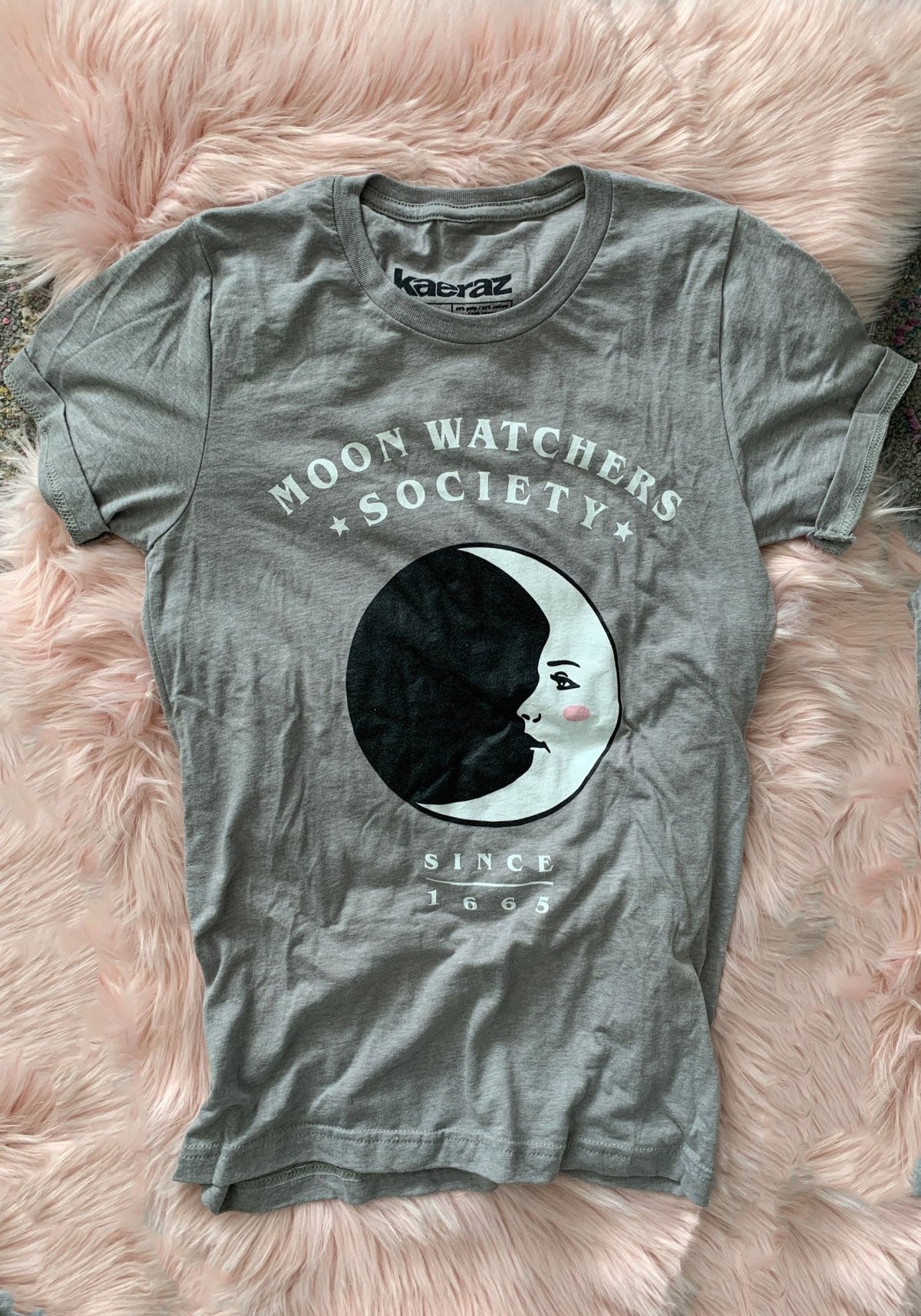 Moon Watchers Society Tee by kaeraz aesthetic astrology astrology shirt