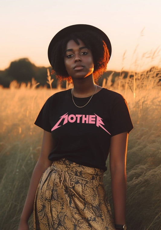 Mothers Are Metal Tee by kaeraz band tee mama metallica