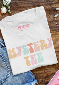 MYSTERY SAMPLE TEE by kaeraz discount mysterious mystery box