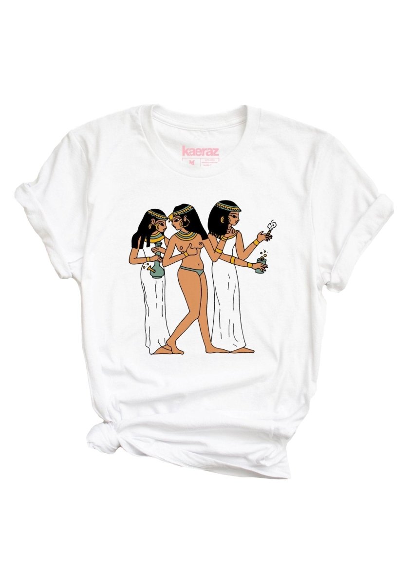 Nile High Club Tee by kaeraz 80s ancient bong