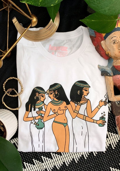 Nile High Club Tee by kaeraz 80s ancient bong