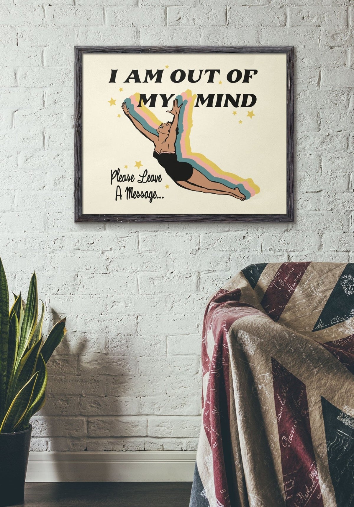 Out of My Mind Poster Print by kaeraz astral diving leave a message