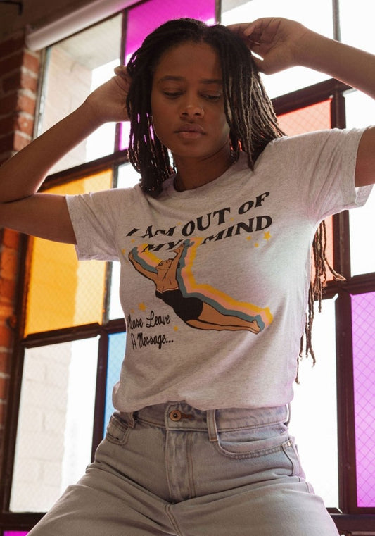 Out Of My Mind Tee by kaeraz 60s 70s astral