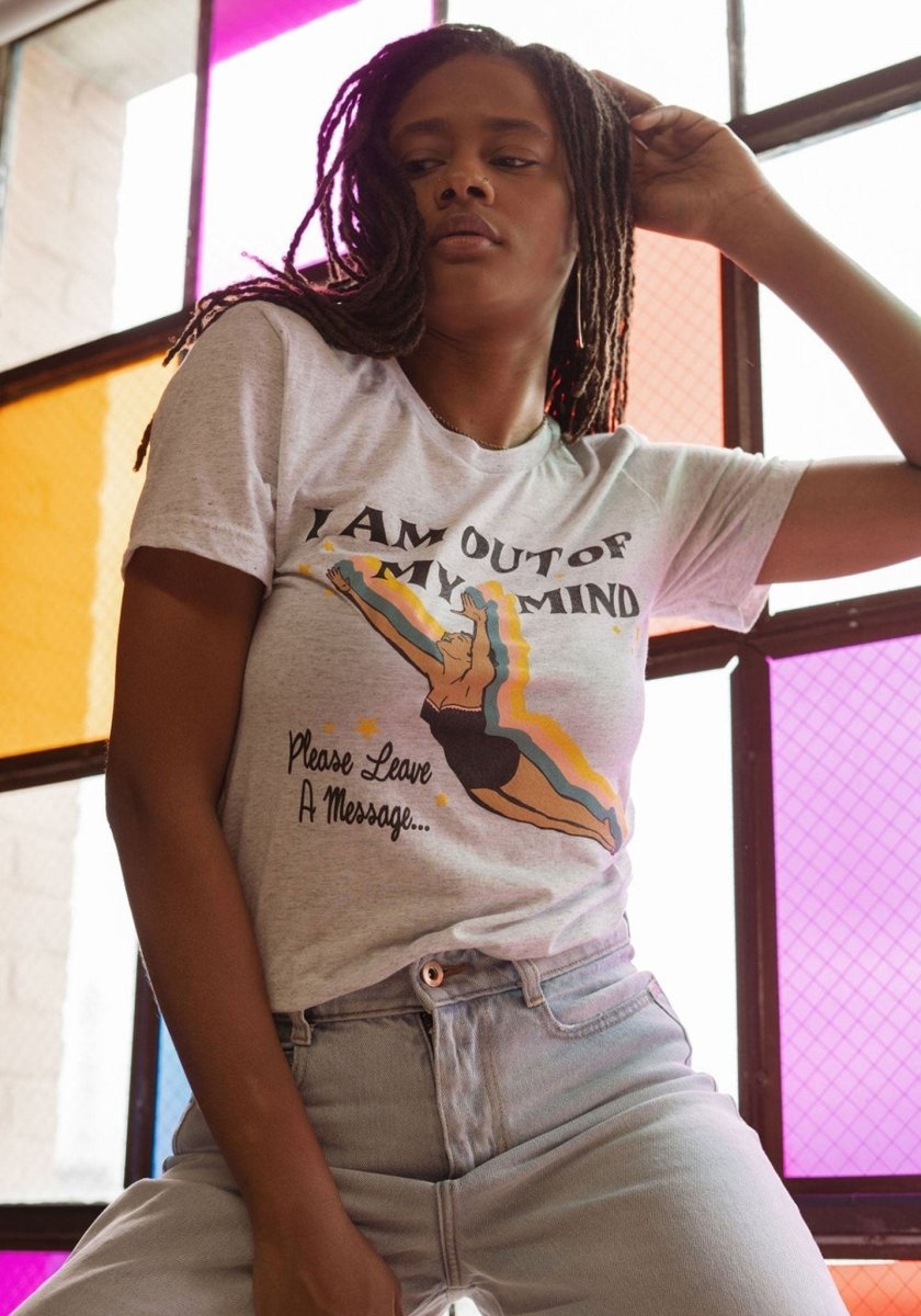 Out Of My Mind Tee by kaeraz 60s 70s astral