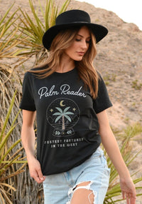 Palm Reader Tee by kaeraz desert moon mystical