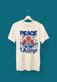 Peace For Ukraine Tee by kaeraz aid charity donate