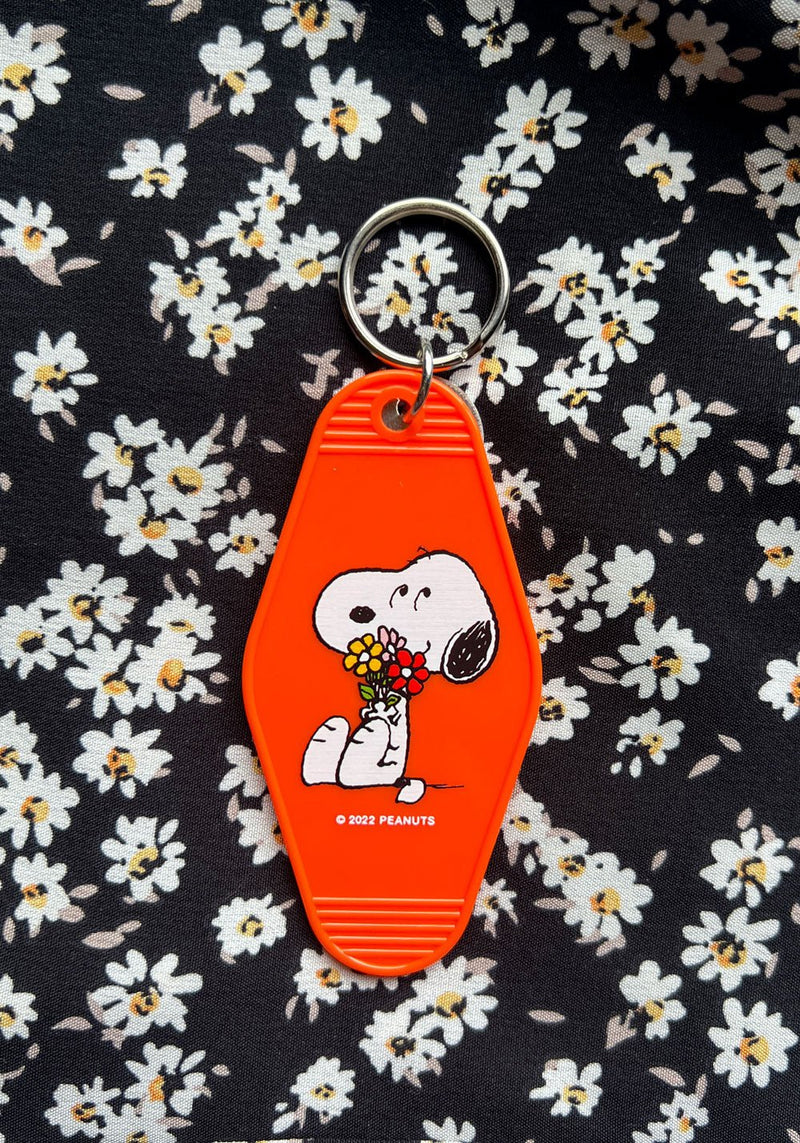 Peanuts® Snoopy Flower Bouquet Keychain by Three Potato Four