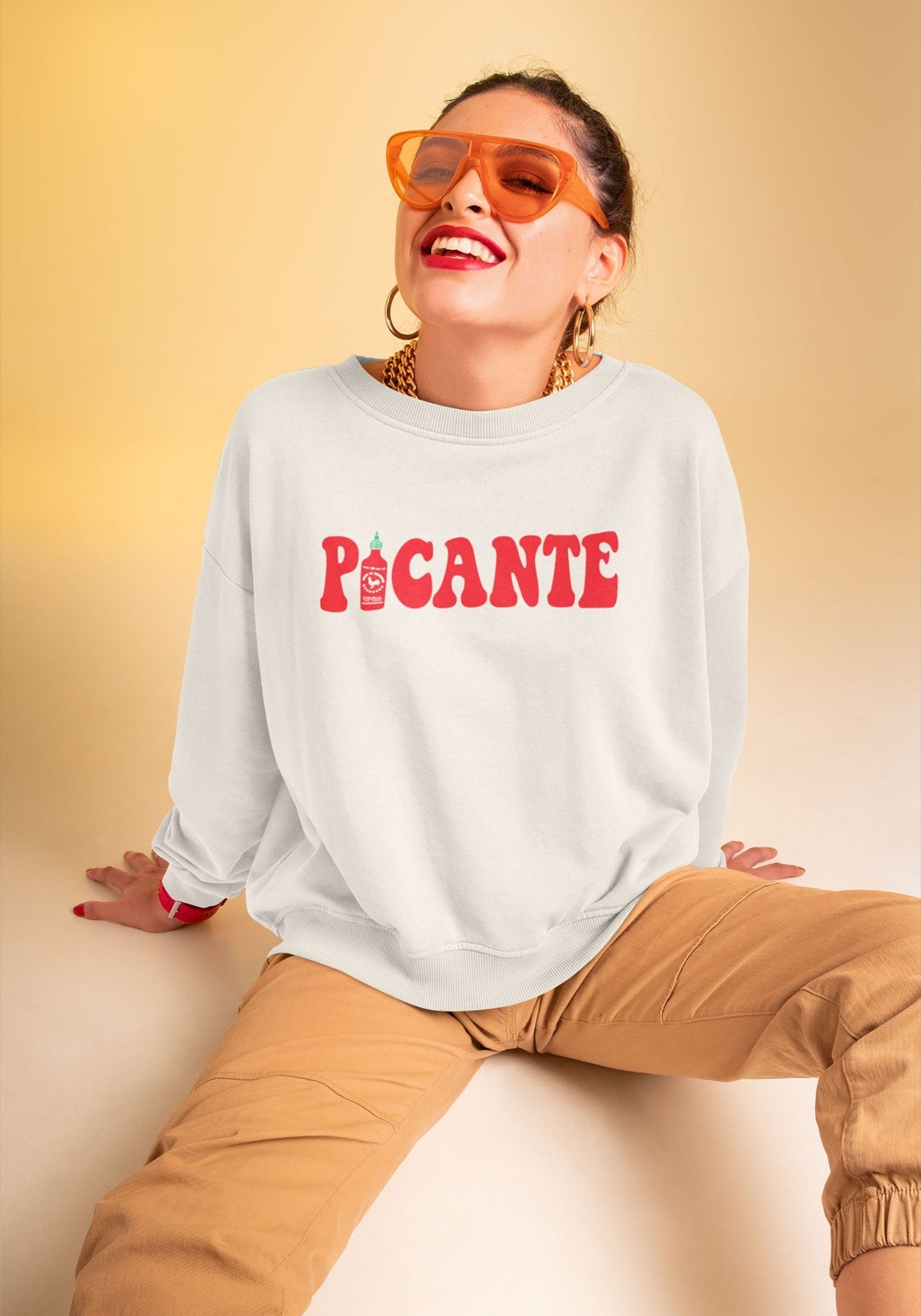 Picante Sweatshirt by kaeraz chili hot sauce pepper