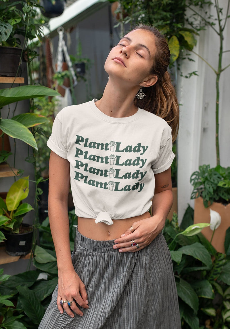 Plant Lady Tee by kaeraz crazy green green thumb